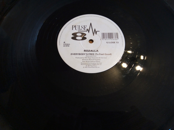 Rozalla - Everybody's Free (To Feel Good) | Pulse-8 Records (12 LOSE 13)