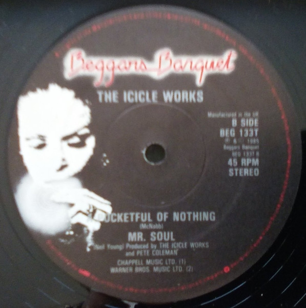 The Icicle Works - All The Daughters (Of Her Father's House) | Beggars Banquet (BEG 133T) - 4