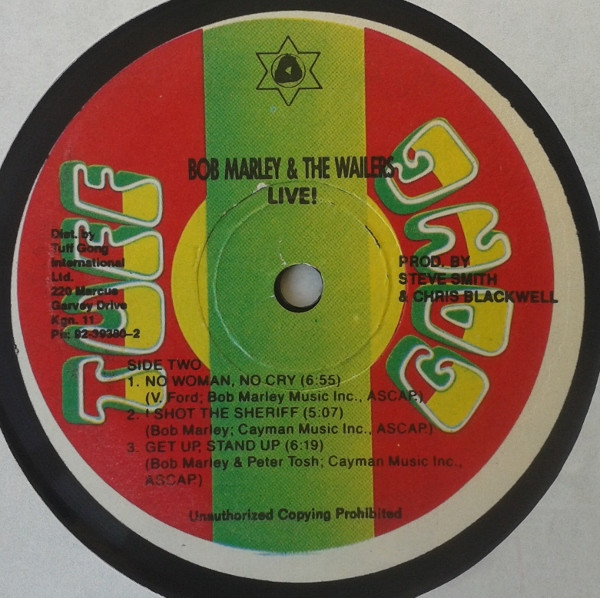 Bob Marley & The Wailers - Live! | Tuff Gong (422-846 203-1) - 4 Bob Marley & The Wailers - Live! | Tuff Gong (422-846 203-1) - 4