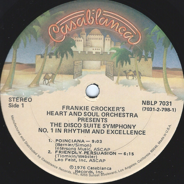 The Heart And Soul Orchestra - Presents The Disco Suite Symphony No. 1 In Rhythm And Excellence | Casablanca (NBLP 7031) - main The Heart And Soul Orchestra - Presents The Disco Suite Symphony No. 1 In Rhythm And Excellence | Casablanca (NBLP 7031) - main