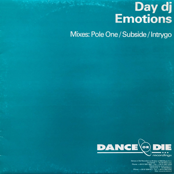 Day DJ - Emotions | Dance Or Die Recordings (DOD 001) - main
