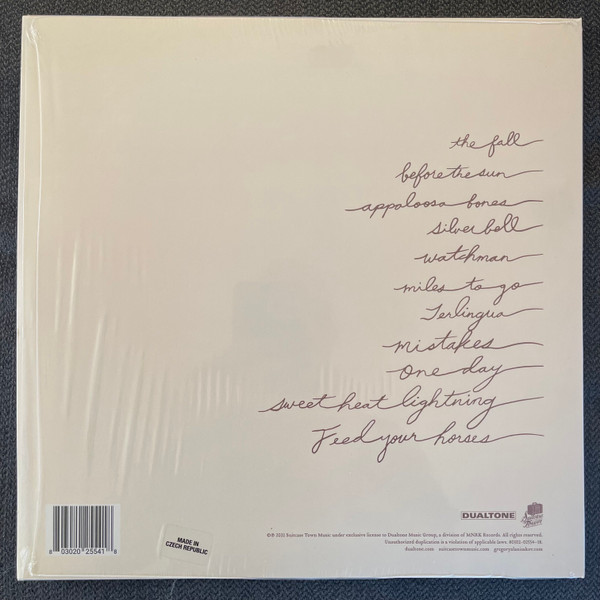 Gregory Alan Isakov - Appaloosa Bones | Dualtone (DUA2554) - 2