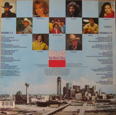 Various - Dallas (The Music Story) (Das Album Zur TV-Serie) | Warner Bros. Records (925 380-1) - 2