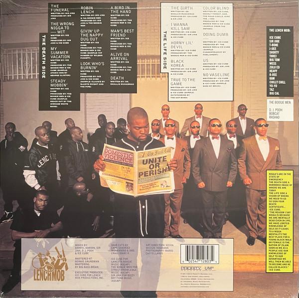 Ice Cube - Death Certificate | Priority Records (B0022415-01) - 3