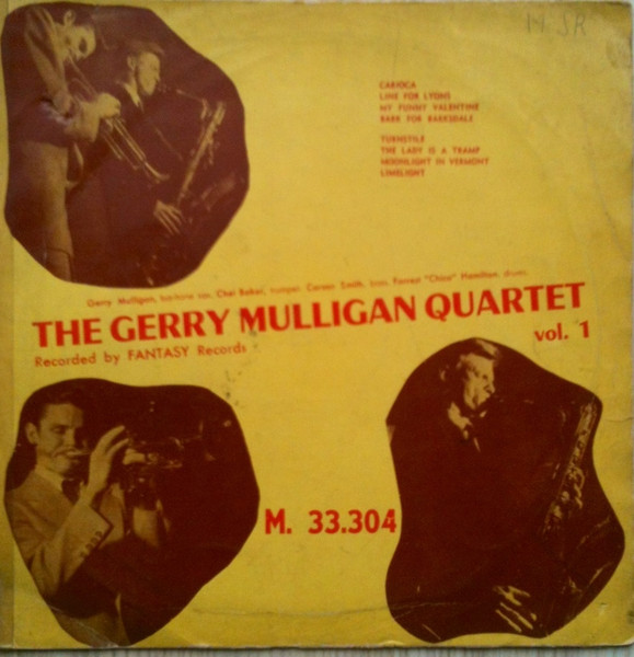 Gerry Mulligan Quartet - Vol. 1 | Swing (M 33.304) - main Gerry Mulligan Quartet - Vol. 1 | Swing (M 33.304) - main