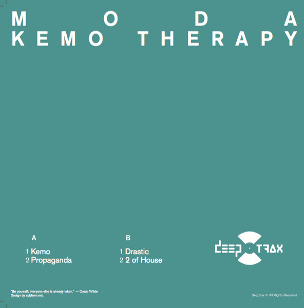 Moda - Kemo Therapy | Deeptrax Records (DPTX-006) - 2 Moda - Kemo Therapy | Deeptrax Records (DPTX-006) - 2