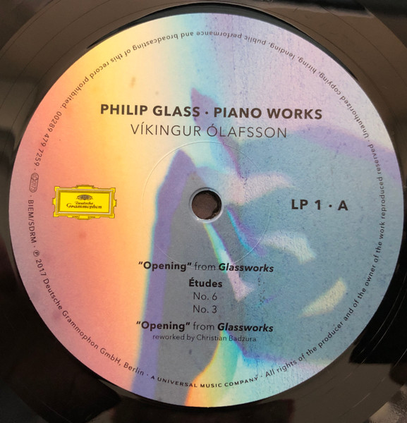 Philip Glass · Víkingur Ólafsson - Piano Works | Deutsche Grammophon (479 7258) - 4