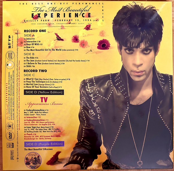 The Artist (Formerly Known As Prince) & The New Power Generation - The Most Beautiful Experience | Eye Records (482-485) - 3 The Artist (Formerly Known As Prince) & The New Power Generation - The Most Beautiful Experience | Eye Records (482-485) - 3