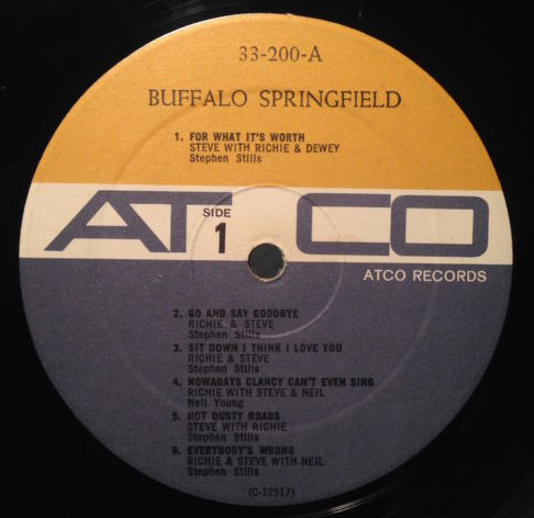 Buffalo Springfield - Buffalo Springfield | ATCO Records (33-200-A) - 3 Buffalo Springfield - Buffalo Springfield | ATCO Records (33-200-A) - 3