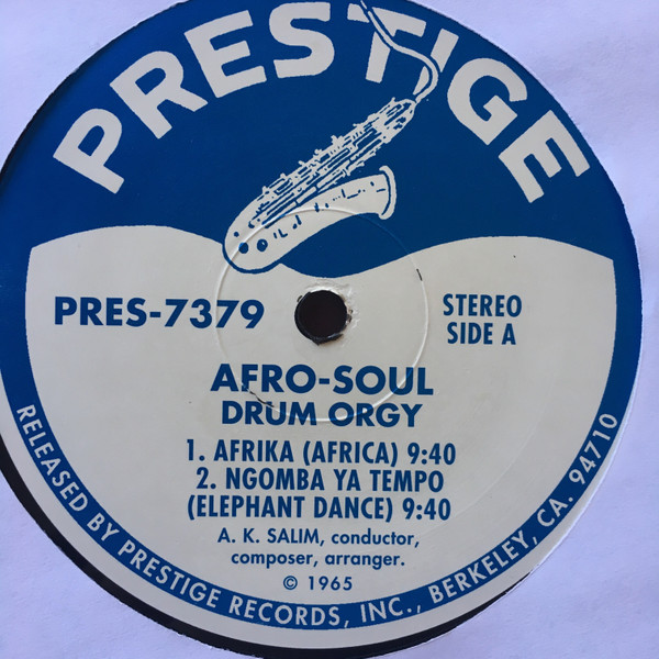 A.K. Salim - Afro-Soul / Drum Orgy | Prestige (PRES-7379) - 2 A.K. Salim - Afro-Soul / Drum Orgy | Prestige (PRES-7379) - 2