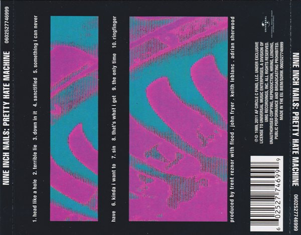 Nine Inch Nails - Pretty Hate Machine | Universal Music Group International (0602527746999) - 2