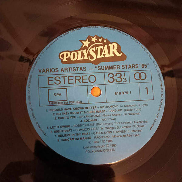 Various - Summer Stars' 85 | Polystar (819 379-1) - 4
