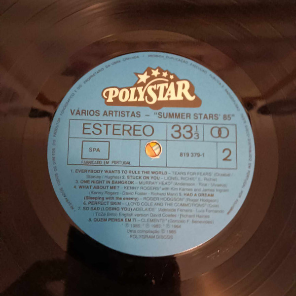 Various - Summer Stars' 85 | Polystar (819 379-1) - 3