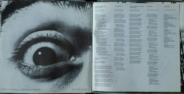 José Mário Branco - Mudam-se Os Tempos, Mudam-se As Vontades / Margem De Certa Maneira | Diapasão (DIAP 16047/8) - 2