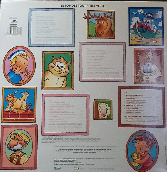 Various - Le Top Des Tout-P'tits Vol.2 | CBS (466671 1) - 2