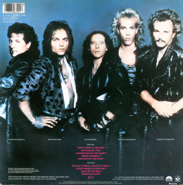 Scorpions - Savage Amusement | Harvest (1C 064 7 46704 1 DMM) - 2