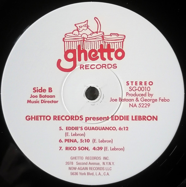Eddie LeBron - Ghetto Records Presents.... Eddie Lebron | Now-Again Records (NA5229-LP) - 4 Eddie LeBron - Ghetto Records Presents.... Eddie Lebron | Now-Again Records (NA5229-LP) - 4