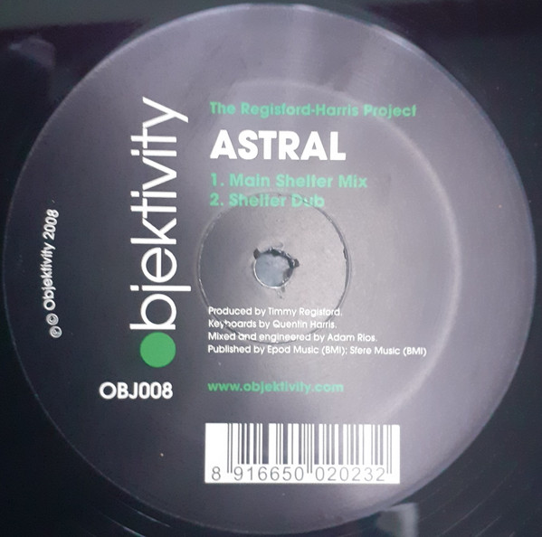 The Regisford-Harris Project - Astral | Objektivity (OBJ008) - main The Regisford-Harris Project - Astral | Objektivity (OBJ008) - main