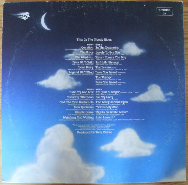 The Moody Blues - This Is The Moody Blues | Threshold (6.28316 DX) - 4 The Moody Blues - This Is The Moody Blues | Threshold (6.28316 DX) - 4