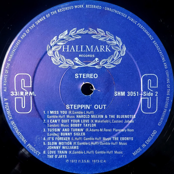 Various - Steppin' Out (The Sound Of Philadelphia Vol.1) | Hallmark Records (SHM 3051) - 2