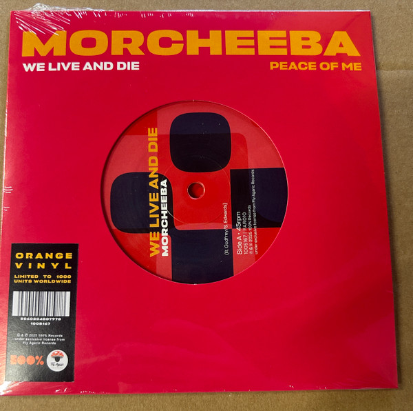 Morcheeba - We Live And Die / Peace Of Me | 100% Records (100S167) - 2