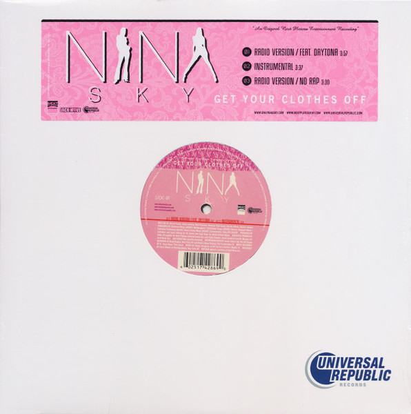 Nina Sky - Get Your Clothes Off | Universal Republic Records (B0009689-11) - main