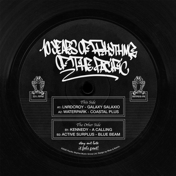 Various - 10 Years Of Rhythms Of The Pacific | Pacific Rhythm (ROTP010-PR) - main