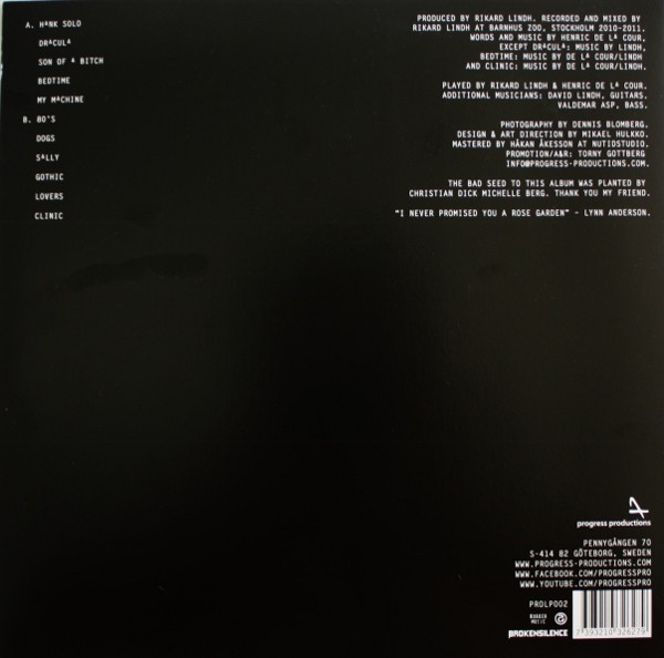 Henric De La Cour - Henric De La Cour | Progress Productions (PROLP002) - 2