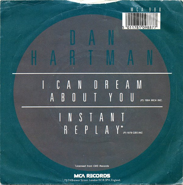 I Can Dream About You