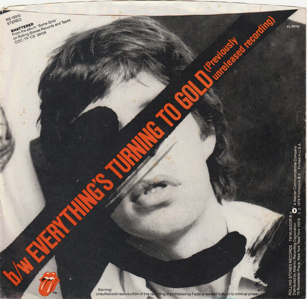 The Rolling Stones - Shattered | Rolling Stones Records (RS 19310) - 2 The Rolling Stones - Shattered | Rolling Stones Records (RS 19310) - 2