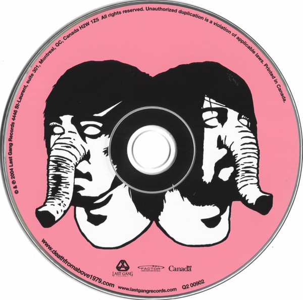Death From Above 1979 - You're A Woman, I'm A Machine [CD] | Last Gang Records (Q2 00902) - 3