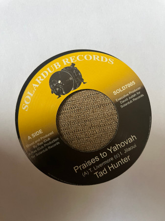 Tad Hunter - Praises to Yahovah | Solardub Records (SOLD7005) - main