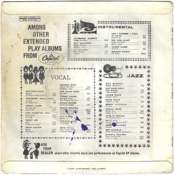 Miles Davis - Move | Capitol Records (EAP 1-20.179) - 2 Miles Davis - Move | Capitol Records (EAP 1-20.179) - 2