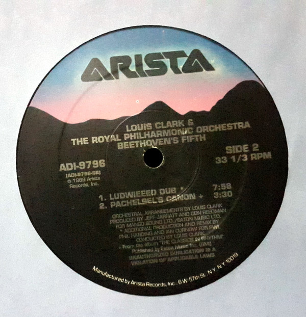 Louis Clark & Royal Philharmonic Orchestra - Beethoven's Fifth | Arista Records (ADI-9796) - 3