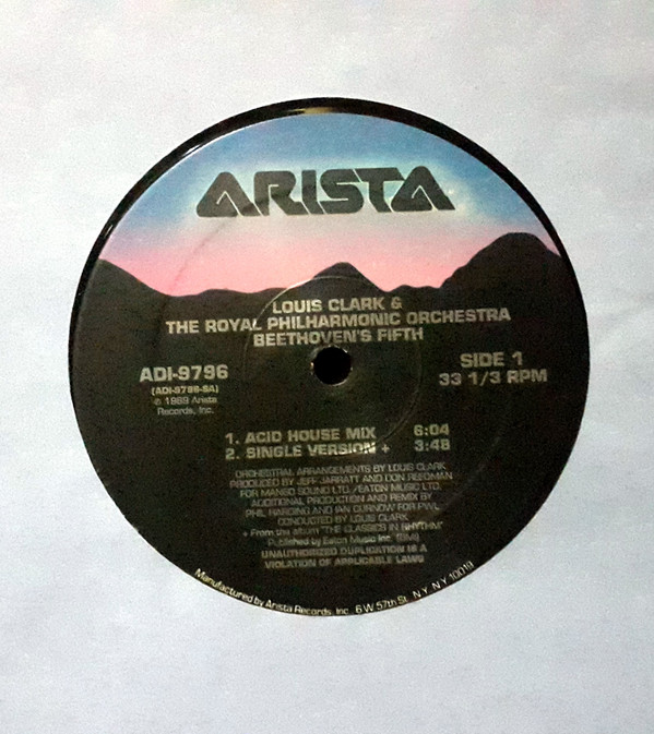 Louis Clark & Royal Philharmonic Orchestra - Beethoven's Fifth | Arista Records (ADI-9796) - 2