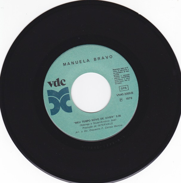 Manuela Bravo - Sobe Sobe, Balão Sobe | Vadeca (VN-45-2000) - 4