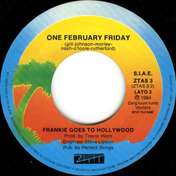 Frankie Goes To Hollywood - Two Tribes | Island Records (ZTAS 3) - 4