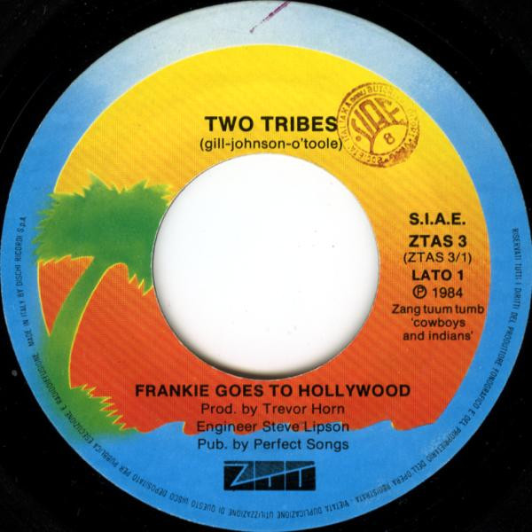 Frankie Goes To Hollywood - Two Tribes | Island Records (ZTAS 3) - 3