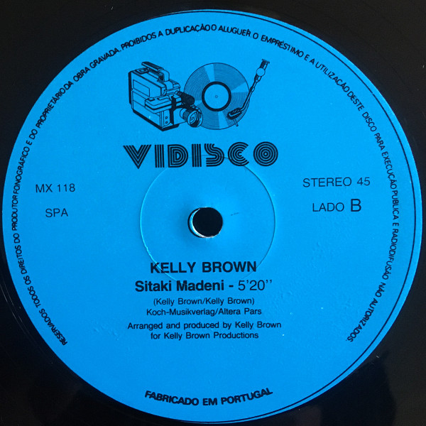 Kelly Brown - Only You Can (You Make Me Feel) | Vidisco (MX 118) - 4