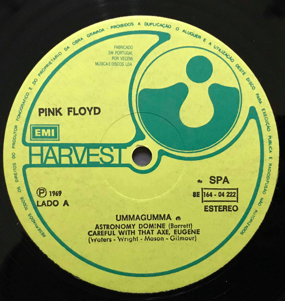 Pink Floyd - Ummagumma | Harvest (1042223) - 4