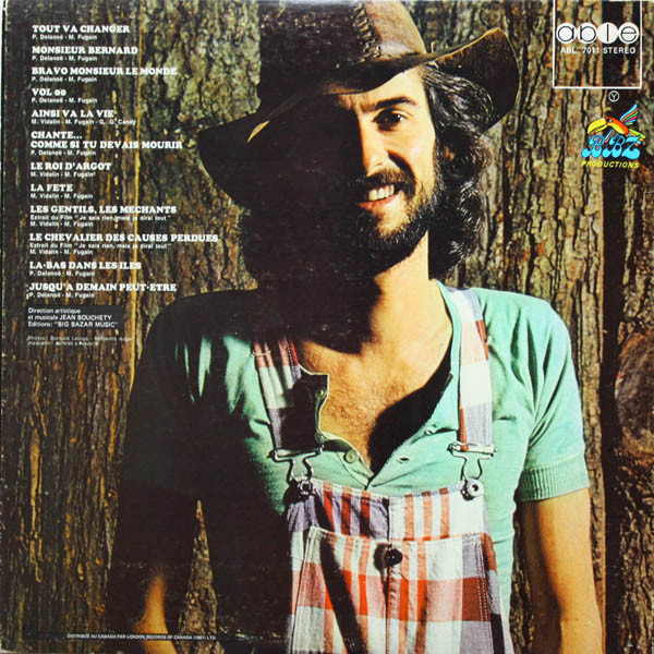 Michel Fugain & Le Big Bazar - Fugain Et Le Big Bazar [Vinyl] | Able (ABL-7011) - 3