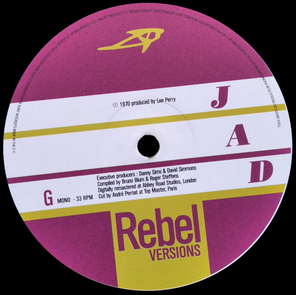 Bob Marley & The Wailers - Rebel Versions | JAD (AB 0698) - 3