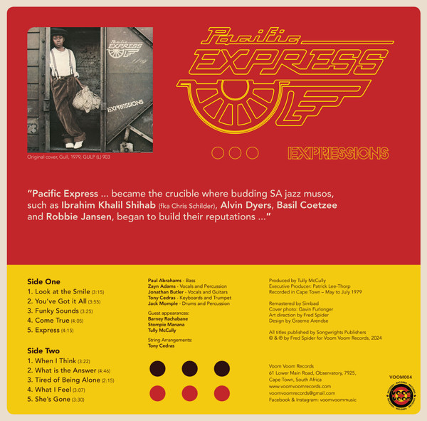 Pacific Express - Expressions | Voom Voom Records (VOOM004) - 2 Pacific Express - Expressions | Voom Voom Records (VOOM004) - 2