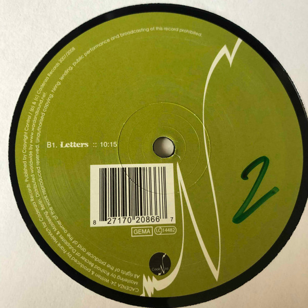 Reboot - Be Tougher / Letters | Cadenza (Cadenza 24) - 3