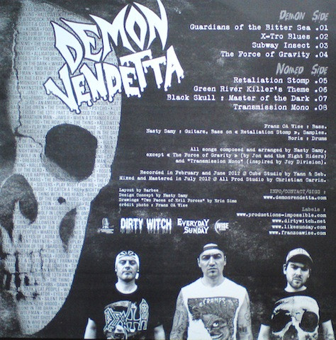 Demon Vendetta - Guardians Of The Bitter Sea | Productions Impossible Records (PILP 025) - 4 Demon Vendetta - Guardians Of The Bitter Sea | Productions Impossible Records (PILP 025) - 4