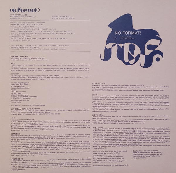 Koki Nakano - Oceanic Feeling | No Format (NØF.53 LP) - 3 Koki Nakano - Oceanic Feeling | No Format (NØF.53 LP) - 3