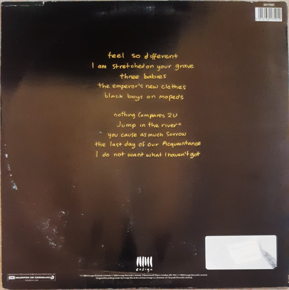 Sinéad O'Connor - I Do Not Want What I Haven't Got | Ensign (3217591) - 2