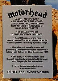 Motörhead - Ace Of Spades | Murder One (BMGCAT432DCD) - 3