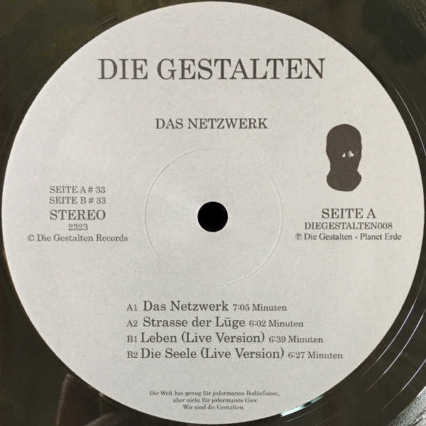 Die Gestalten - Das Netzwerk | Die Gestalten Records (DIEGESTALTEN008)