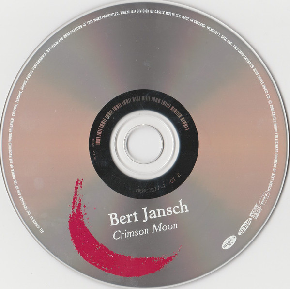 Bert Jansch - Crimson Moon CD | When! Recordings (WENCD 211) - 4 Bert Jansch - Crimson Moon CD | When! Recordings (WENCD 211) - 4